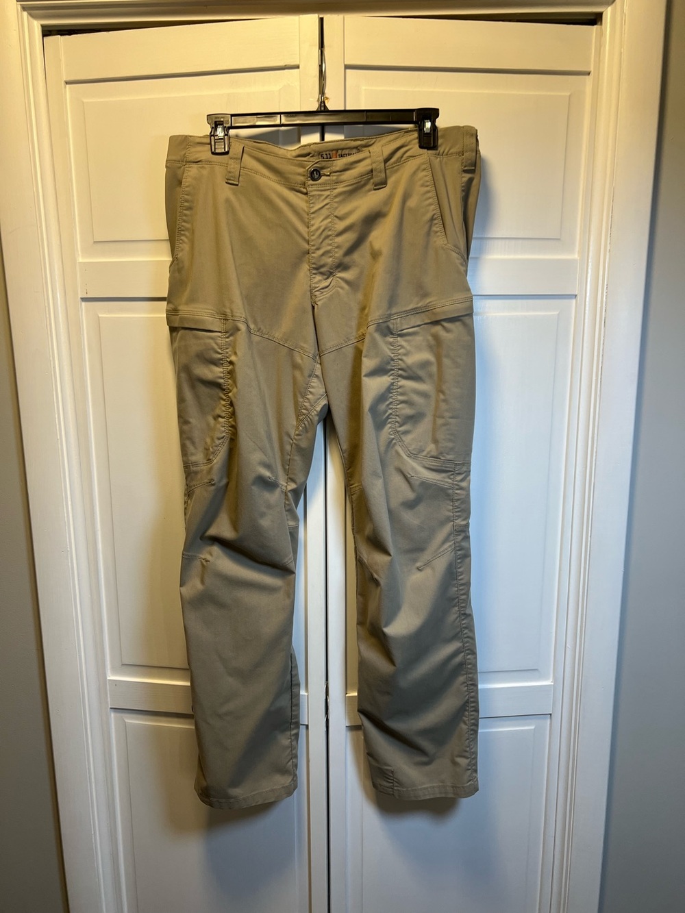 5.11 Tactical Mens Apex Pants Size 40 Color Khaki